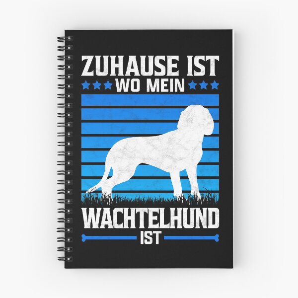 Item preview, German Wachtelhund home hunting dog saying designed and sold by madgrfx.