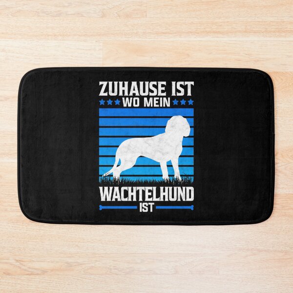 Item preview, German Wachtelhund home hunting dog saying designed and sold by madgrfx.