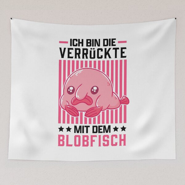 Item preview, Blobfish Crazy Ugly Fish Marine Animal designed and sold by madgrfx.