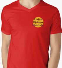 Central Michigan Men's V-Neck T-Shirt