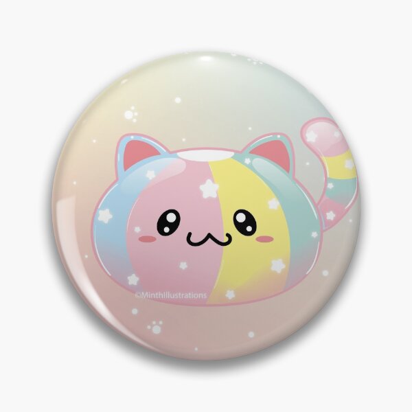 Item preview, Kitty Beach Ball designed and sold by MinthStudios.