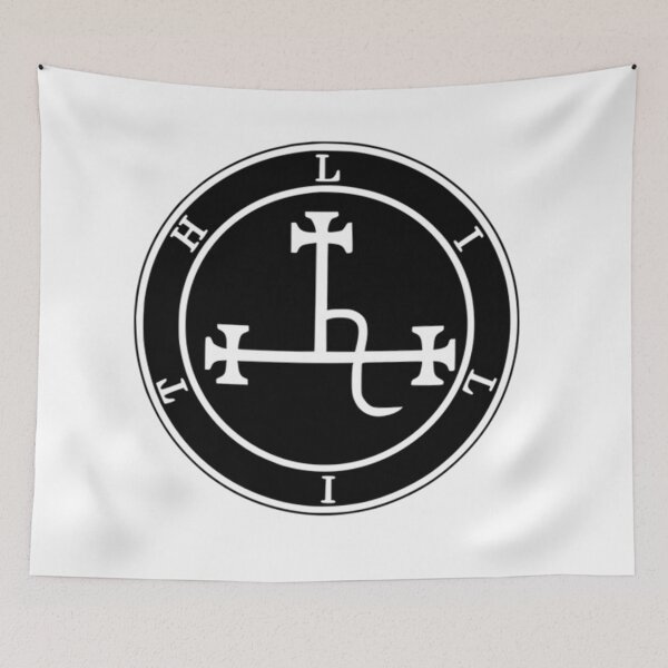 Item preview, Lilith Female Devil Satanic Pagan Lilith Samael Witchcraft Symbol Occult Satanic Gothic Lilith Sigil  designed and sold by Reign Of Darkness.