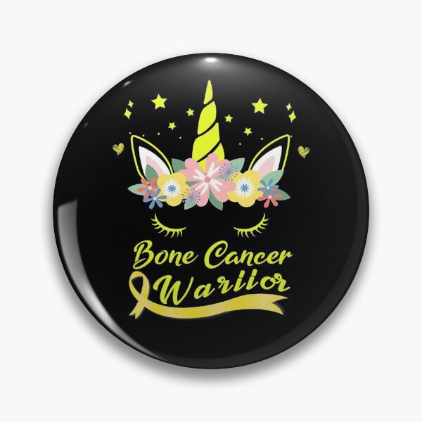 Item preview, Unicorn Face Bone Cancer Awareness designed and sold by GloriaStace.