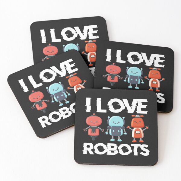 Item preview, I love robots  designed and sold by VampireFreaks.
