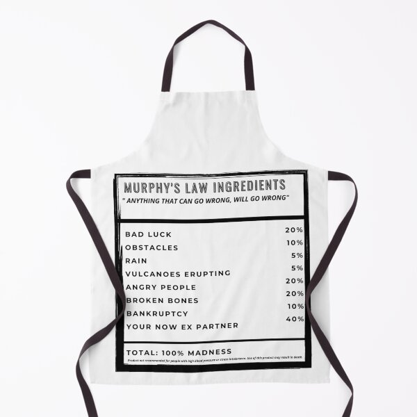Item preview, Murphy's Law Ingredients designed and sold by TheContactor.