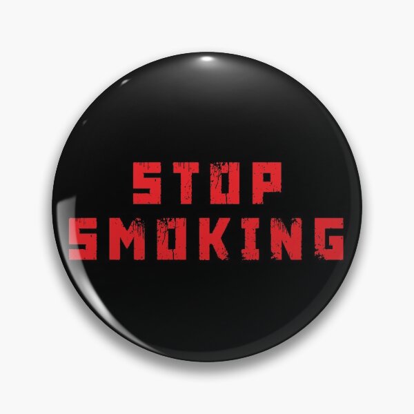 Item preview, Stop Smoking Red Vintage Text  designed and sold by cartyourchoice.