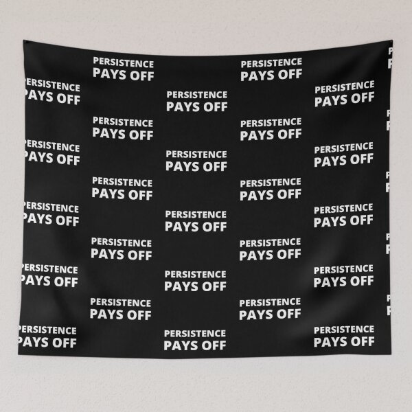 Item preview, Persistence Pays Off designed and sold by AmazingViews.