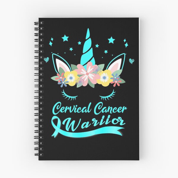 Item preview, Unicorn Face Cervical Cancer Awareness designed and sold by GloriaStace.