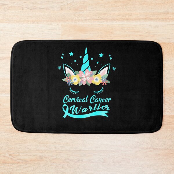 Item preview, Unicorn Face Cervical Cancer Awareness designed and sold by GloriaStace.