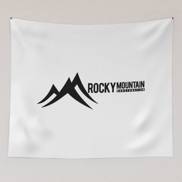 Item preview, rocky mountain construction RMC logo in black designed and sold by KylerMitchelk.