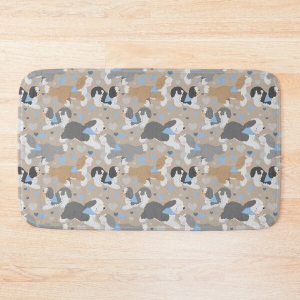 Item preview, Sheepdog types (blue/beige) designed and sold by animalartbyjess.