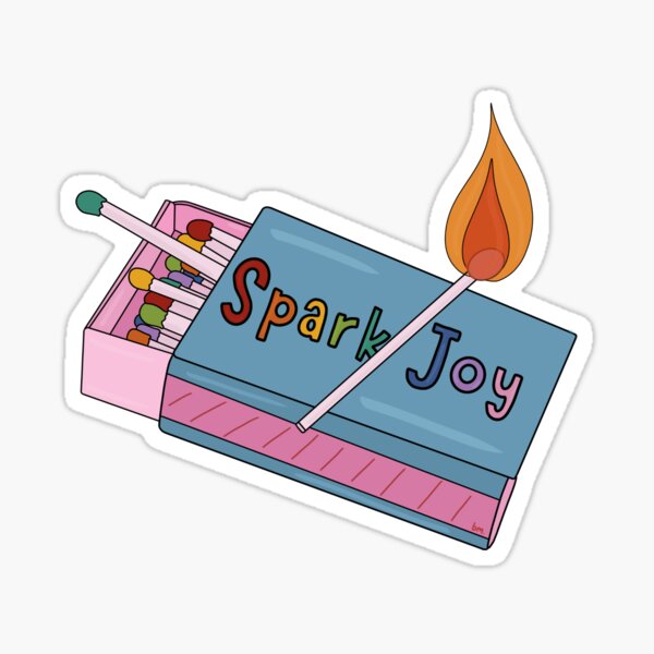 Item preview, Spark Joy designed and sold by Doodle-B.