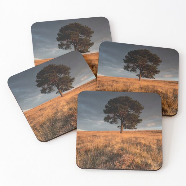 Item preview, lone tree in the morning sun designed and sold by codaimages.