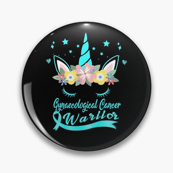 Item preview, Unicorn Face Gynaecological Cancer Awareness designed and sold by GloriaStace.