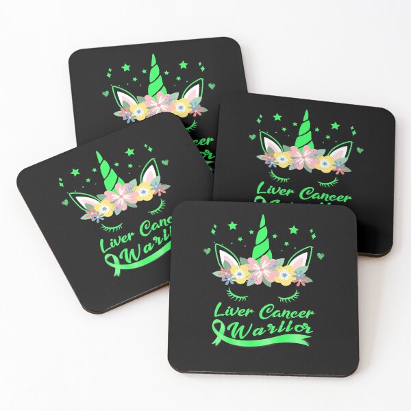 Item preview, Unicorn Face Liver Cancer Awareness designed and sold by GloriaStace.