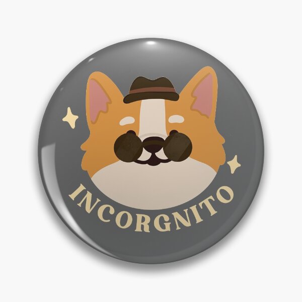 Item preview, INCORGNITO CORGI DOG PUN designed and sold by Ann Cathrine  Ong.