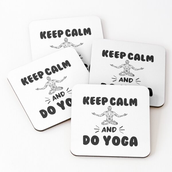 Item preview, Keep Calm and Do Yoga designed and sold by yousseftalat2.