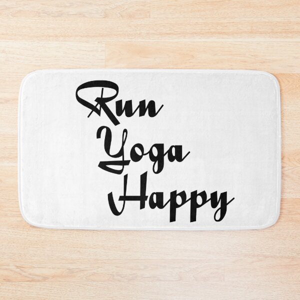 Item preview, Run Happy Yoga designed and sold by PhilHewitt.