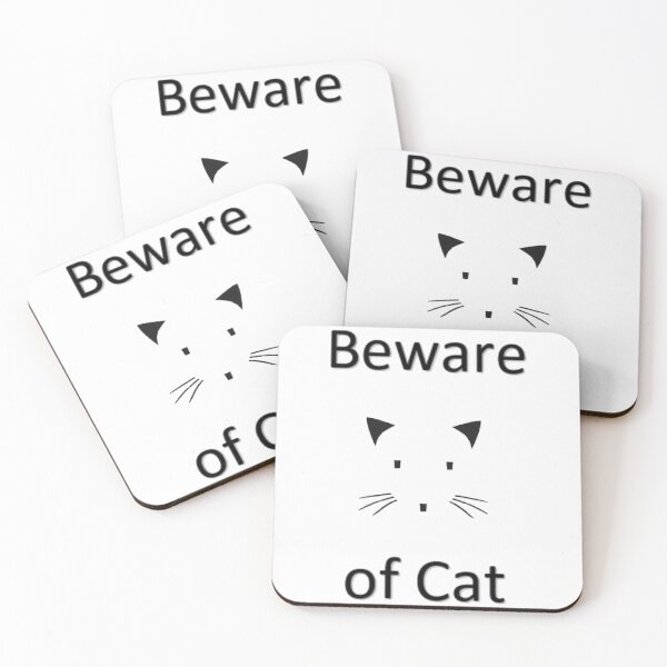 Item preview, Beware of Cat designed and sold by steeleart1.