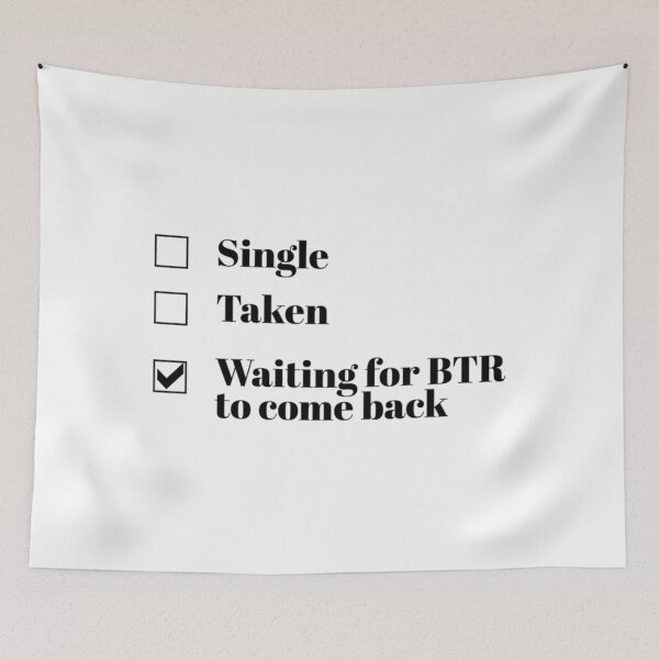 Item preview, Single Taken Waiting For Big Time Rush To Come Back Essential  designed and sold by CanvasRaja.