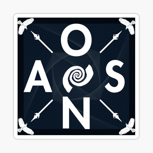 OASN Cover Blue Sticker