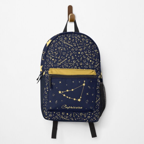 Item preview, Capricorn Night - Astrological and Astronomical pattern with Capricorn Constellation, Symbols and Stars designed and sold by Astrowl-.