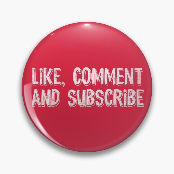 Item preview, Like Comment And Subscribe designed and sold by FontGraphics.