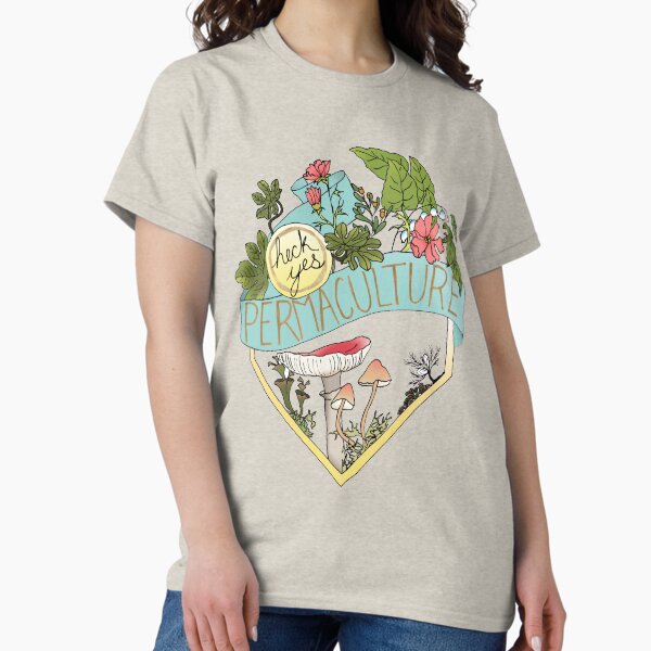 Item preview, Heck Yes Permaculture designed and sold by fabfeminist.