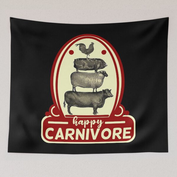 Item preview, Happy Carnivore designed and sold by sandpiperstudio.