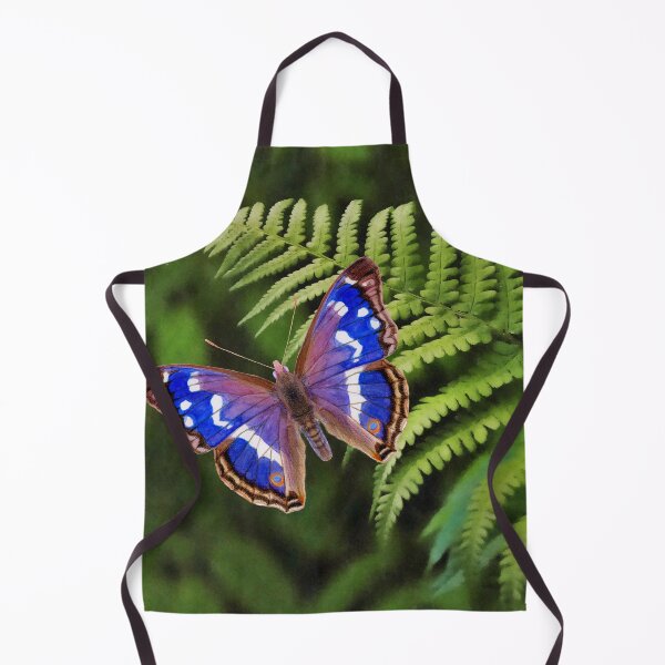 Item preview, Purple Emperor Butterfly Watercolor Painting Wildlife Artwork designed and sold by Alison Langridge.