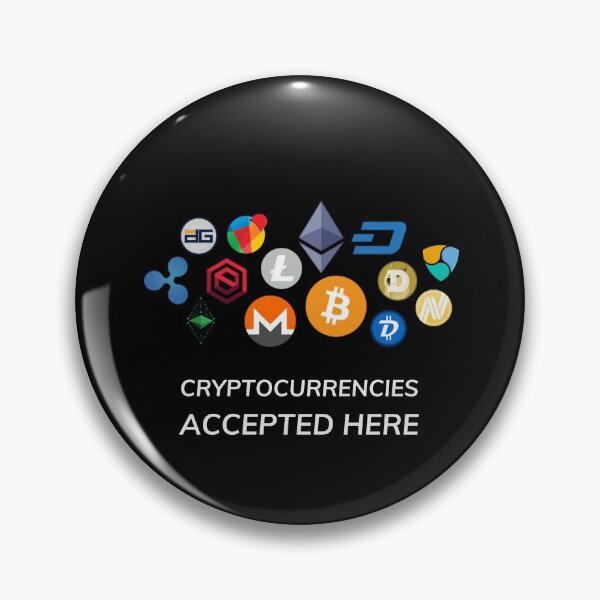 Item preview, Multiple crypto's accepted here store merch & advertisement designed and sold by TheContactor.
