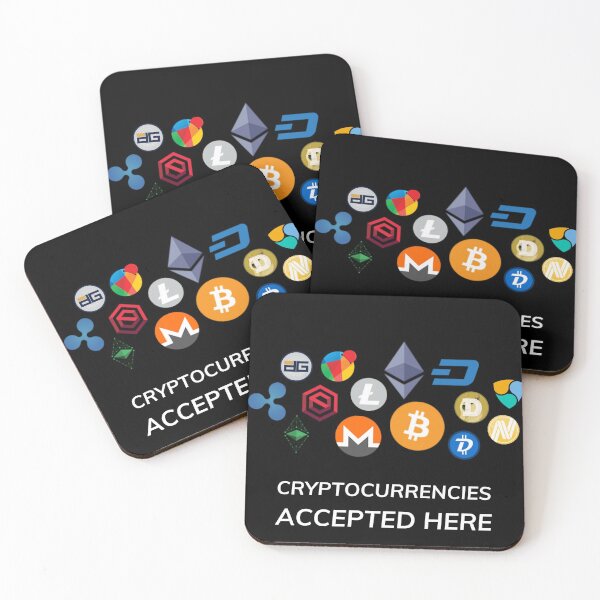 Item preview, Multiple crypto's accepted here store merch & advertisement designed and sold by TheContactor.