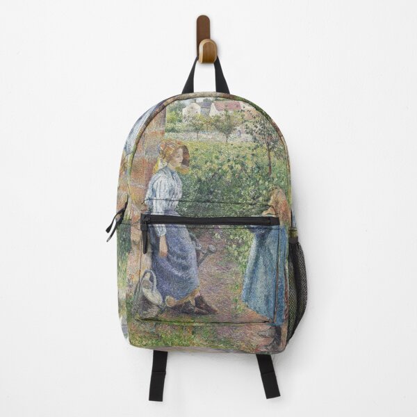 Item preview, Impressionist Art Woman and Child at the Well (1882) by Camille Pissarro designed and sold by Designedbysm.