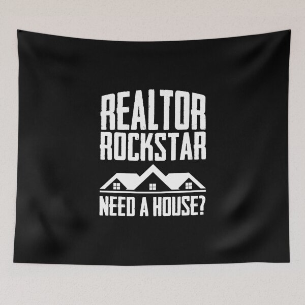 Item preview, Realtor Rockstar Need A House Real Estate Agent Sell Homes designed and sold by Nessshirts.