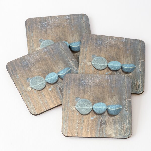Item preview, Family of Three Wishing Stones on Wood designed and sold by grygiel5.