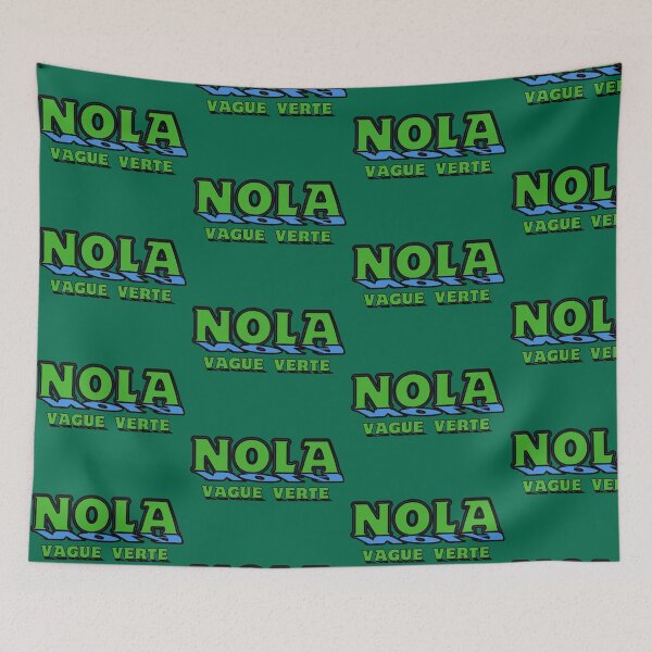 Item preview, Louisiana LA NOLA Vague Verte designed and sold by Lartheviking.