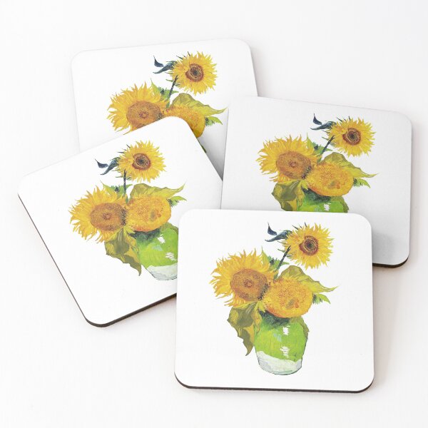 Item preview, Three Sunflowers in a Vase - Vincent van Gogh cutout designed and sold by polart-film.