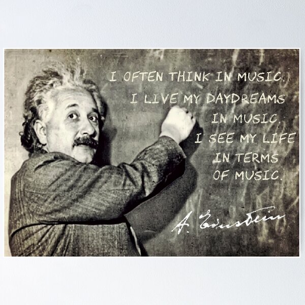 Item preview, Einstein The Music Lover designed and sold by admurphyphotos.