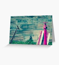 On the Fence Greeting Card