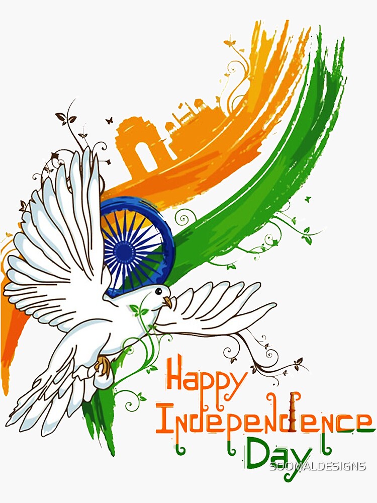 Continuous one line drawing 15th August India Happy Independence Day  concept Single line draw design vector graphic illustration 25548456  Vector Art at Vecteezy