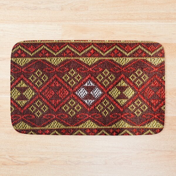 Item preview, Thai Silk - Red Gold White Thai Traditional Silkworms designed and sold by Gymmer-Life.