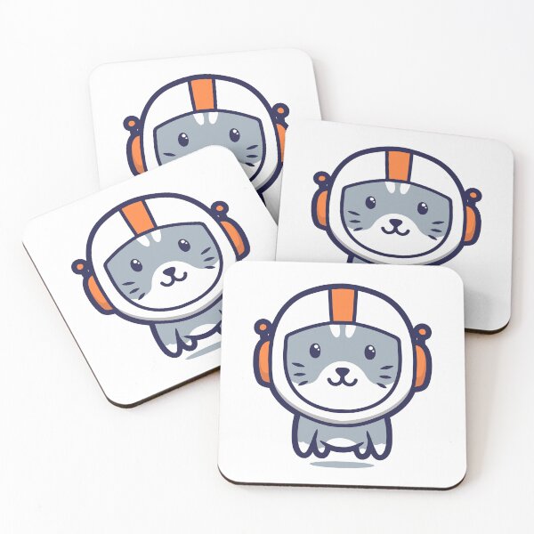Item preview, astro kitty designed and sold by GabyVGalindo.