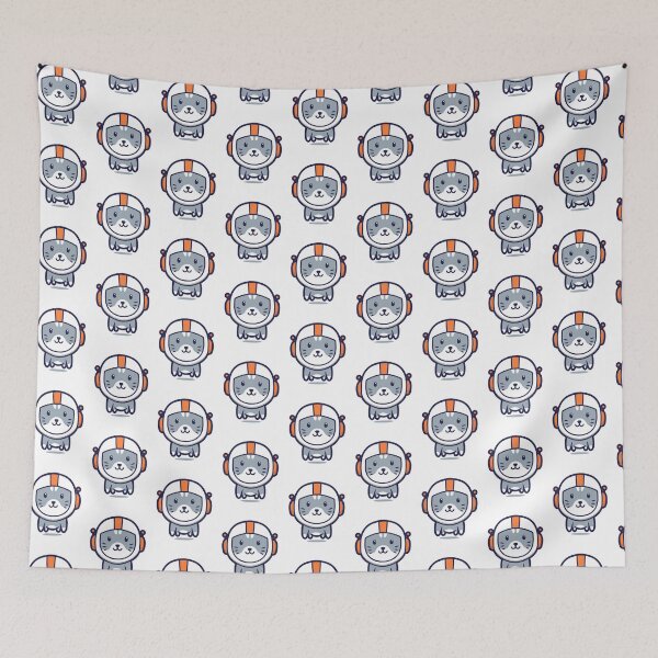 Item preview, astro kitty designed and sold by GabyVGalindo.