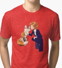 trust of a fox - x files Tri-blend T-Shirt
