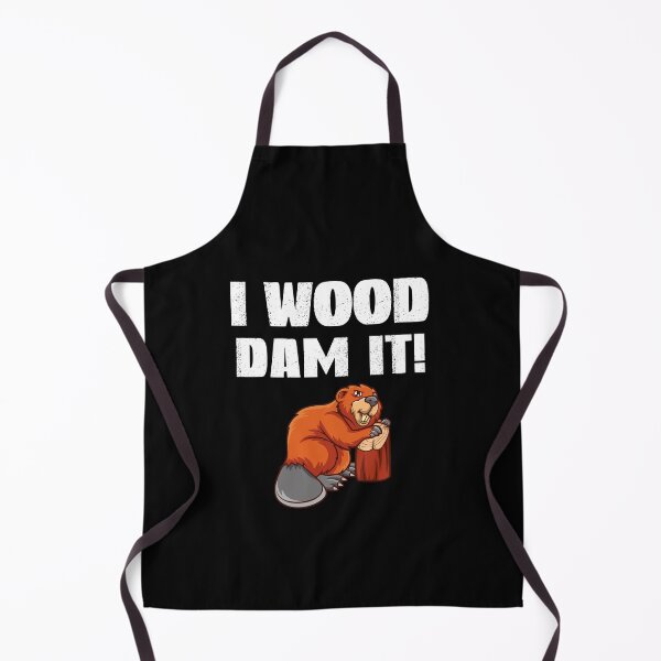 Item preview, Wood Dam It, Beaver Dam designed and sold by SportyDogShop.