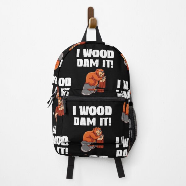 Item preview, Wood Dam It, Beaver Dam designed and sold by SportyDogShop.