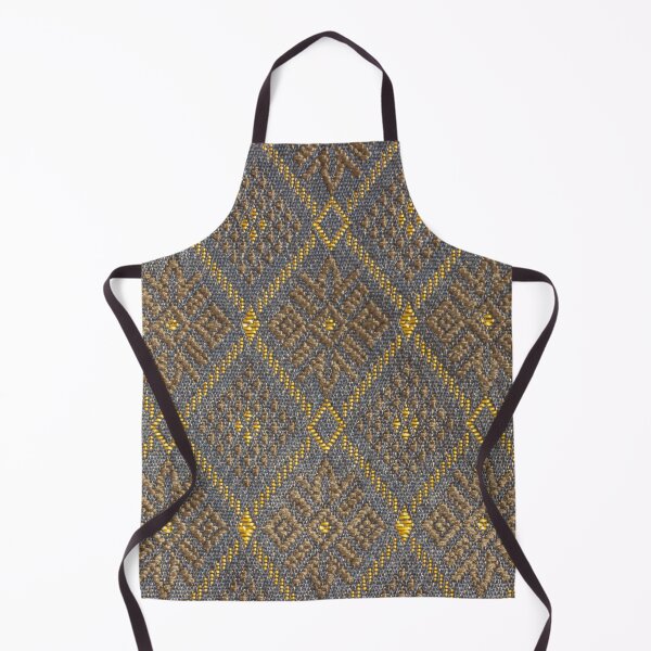 Item preview, Thai Silk - Gray & Gold Thai Traditional Silkworms designed and sold by Gymmer-Life.
