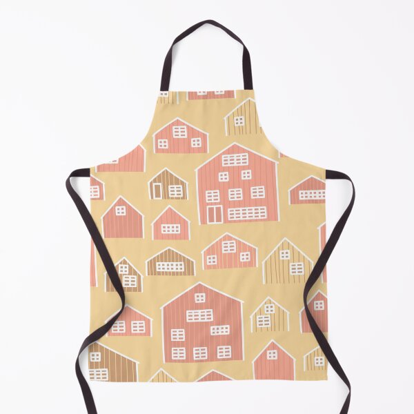 Item preview, Cartoon wooden houses seamless pattern. Vector illustration of European cute buildings designed and sold by essskina.