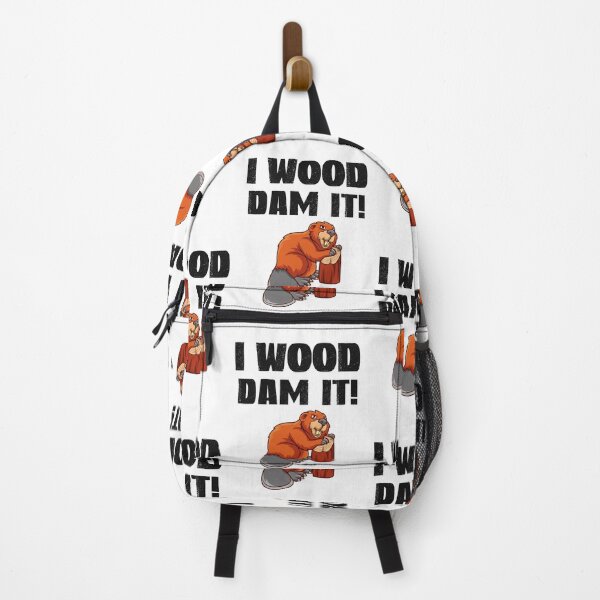 Item preview, Wood Dam It, Beaver Dam designed and sold by SportyDogShop.