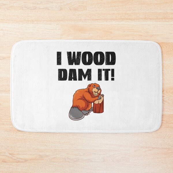 Item preview, Wood Dam It, Beaver Dam designed and sold by SportyDogShop.